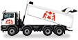 Autobasculantă cu 4 axe